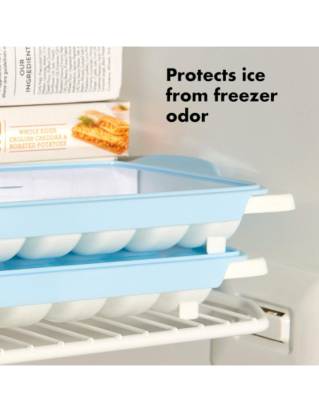 Bandeja de Hielo OXO Good Grips - 2 Piezas Blanca Bandeja de Hielo OXO Good Grips - 2 Piezas Blanca