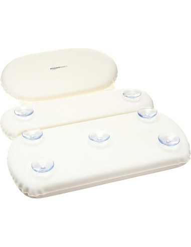 Cojín para Cuello de Baño Amazon Basics 3 Paneles Impermeable
