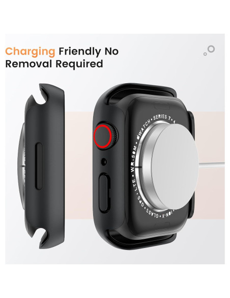 Funda Impermeable Goton para Apple Watch 40mm SE/6/5/4 Negro Funda Impermeable Goton para Apple Watch 40mm SE/6/5/4 Negro