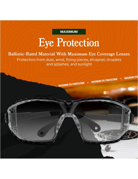Gafas de Tiro Tácticas Below Zero BZ-BPG-C, Protección Ocular Gafas de Tiro Tácticas Below Zero BZ-BPG-C, Protección Ocular