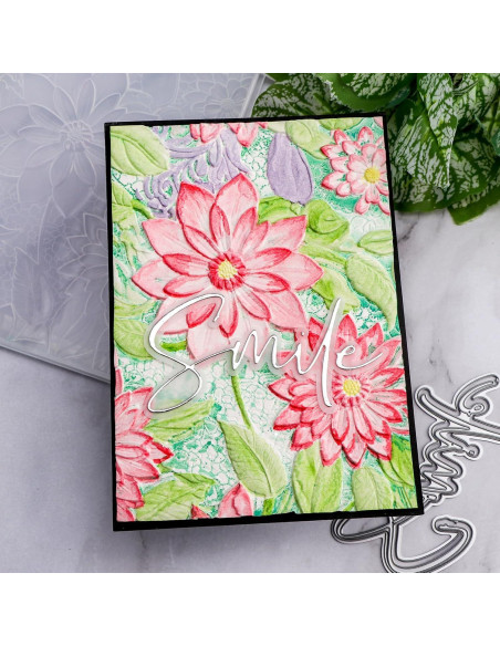 Carpeta de Relieve 3D Briartw 16x11.5cm Textura Flores Carpeta de Relieve 3D Briartw 16x11.5cm Textura Flores
