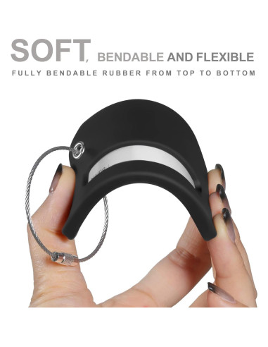 Etiquetas de Equipaje de Silicona Gostwo 2 Pack Iniciales G