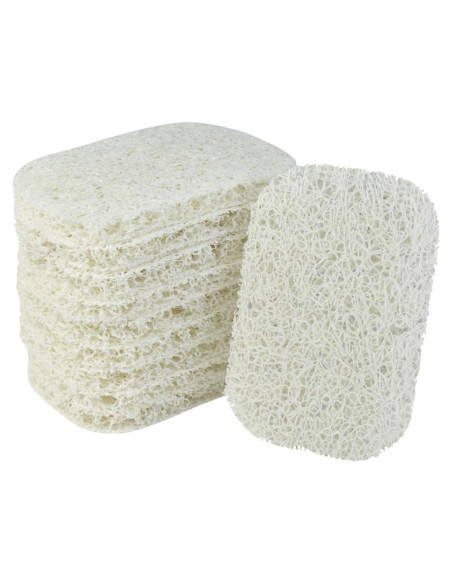10 Soportes de Jabón Nydotd Antideslizantes PVC Blanco 10 Soportes de Jabón Nydotd Antideslizantes PVC Blanco