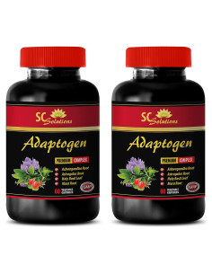 Suplemento Adaptógeno Natural 1Bot - Ginseng, Maca, Amla