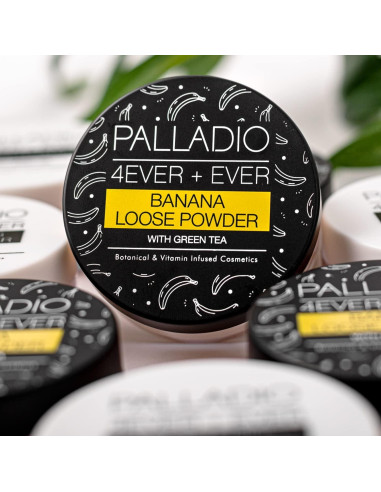 Polvo Suelto Matificante Banana Palladio 39.87g - Sin Talco