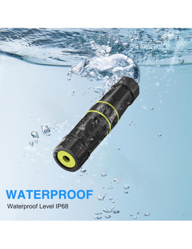 Acoplador RJ45 Cat7 ZUZONG IP68 a Prueba de Agua 10GB