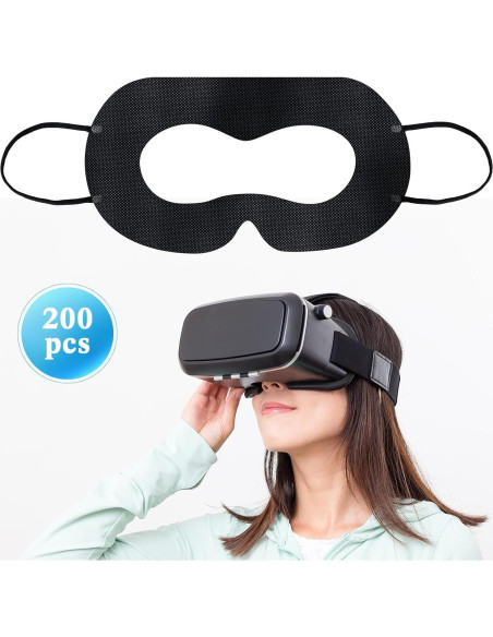 200 Mascarillas Desechables para VR Saysurey - Transpirables y Sanitarias 200 Mascarillas Desechables para VR Saysurey - Transpirables y Sanitarias