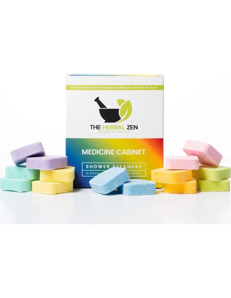 Paquete de Bombas de Ducha Aromaterapia The Herbal Zen - 7 Unidades Paquete de Bombas de Ducha Aromaterapia The Herbal Zen - 7 Unidades