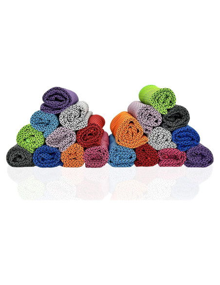 20 Toallas Enfriadoras WERBME Microfibra Multi-Deporte 20 Toallas Enfriadoras WERBME Microfibra Multi-Deporte