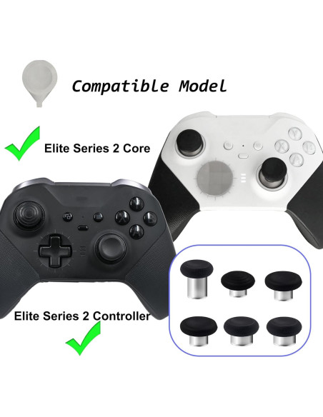 Palancas Magnéticas de Metal Mingxiong para Xbox Elite 2 - 7 en 1 Palancas Magnéticas de Metal Mingxiong para Xbox Elite 2 - 7 en 1