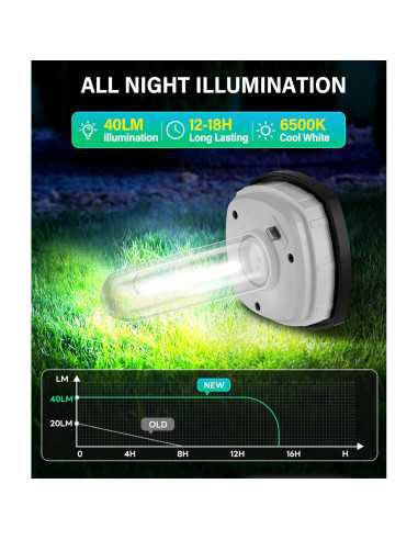 Luces de Camino Solares COXSENI 6 Pcs IP65 Brillantes