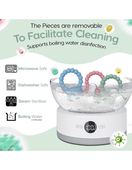 Chupete Alimentador O'doe para Bebés con 3 Tetinas - Libre de BPA Chupete Alimentador O'doe para Bebés con 3 Tetinas - Libre de BPA