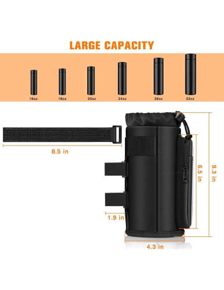 Soporte para Taza FINPAC GCAB Universal para Bicicleta - Negro Soporte para Taza FINPAC GCAB Universal para Bicicleta - Negro