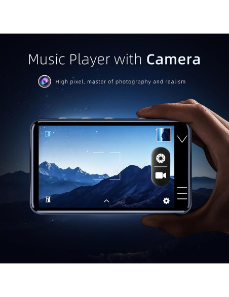 Reproductor MP3 HIFI WALKER G7 80GB Bluetooth WiFi Pantalla 4" Reproductor MP3 HIFI WALKER G7 80GB Bluetooth WiFi Pantalla 4"