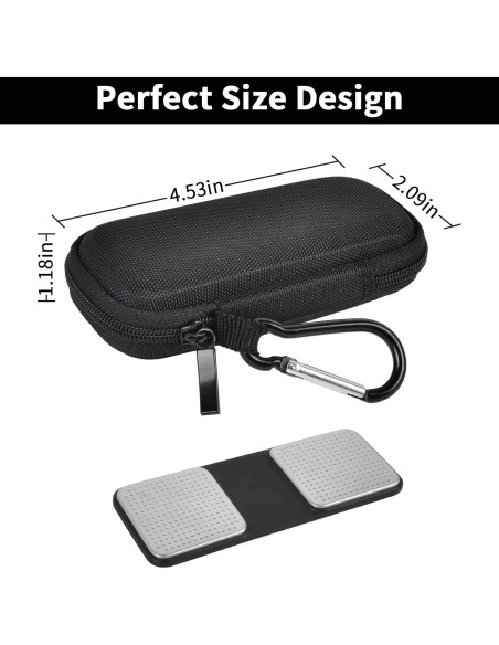 Funda de Almacenamiento Casmilee para Monitor Kardia ECG - Negro Funda de Almacenamiento Casmilee para Monitor Kardia ECG - Negro