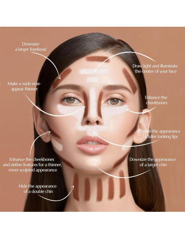 Varita de Contorno Líquido Anglicolor 12ml - Vegana y Natural