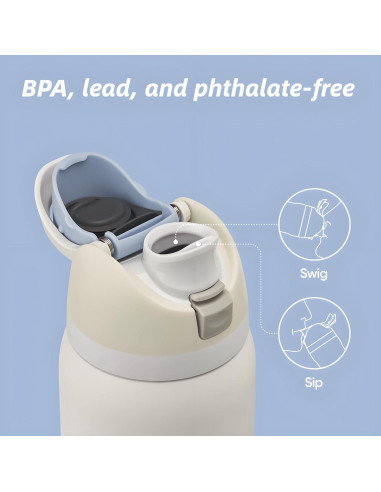 Tapa de Reemplazo Owala FreeSip 16-40 oz a Prueba de Fugas