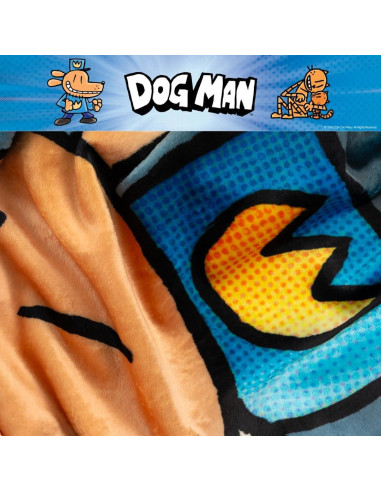 Manta de Peluche Perro Hombre Franco 116.8x152.4 cm