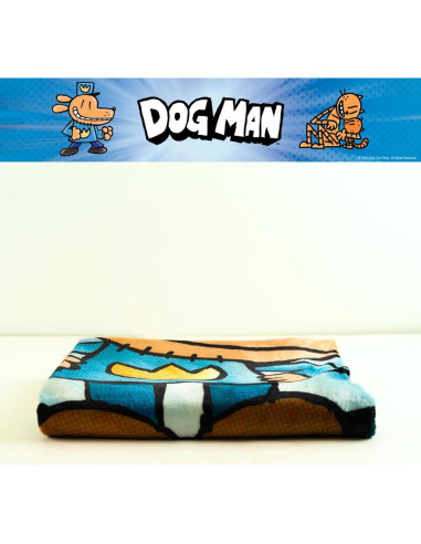 Manta de Peluche Perro Hombre Franco 116.8x152.4 cm