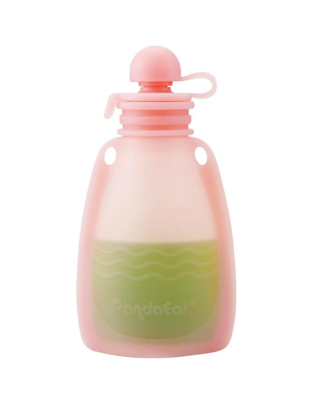Bolsas de Silicona Reutilizables PandaEar para Bebé - 7 Unidades 150 ml Bolsas de Silicona Reutilizables PandaEar para Bebé - 7 Unidades 150 ml