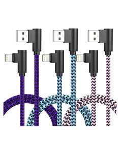 Cable de Carga Lightning 6 pies FOXSEA Trenzado Nylon MFi