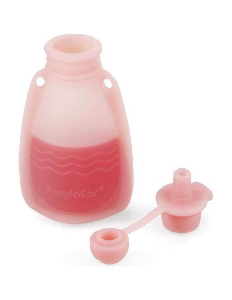 Bolsas de Silicona Reutilizables PandaEar para Bebés 150 ml - 4 Pzas Bolsas de Silicona Reutilizables PandaEar para Bebés 150 ml - 4 Pzas