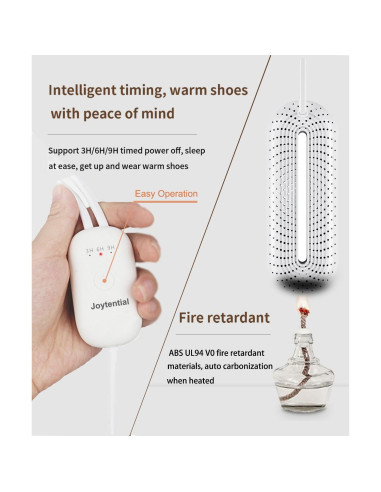 Secador de Botas Eléctrico IC Marfil con Temporizador 3/6/9h