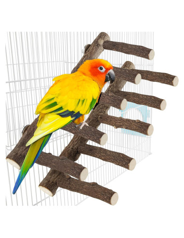 Soporte de Madera para Aves 2 Pcs TORINALITAL 30.99 cm