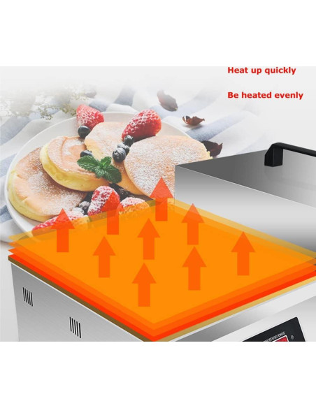 Máquina de Hacer Soufflé Eléctrica JARYANNIX 110V Acero Inoxidable Máquina de Hacer Soufflé Eléctrica JARYANNIX 110V Acero Inoxidable