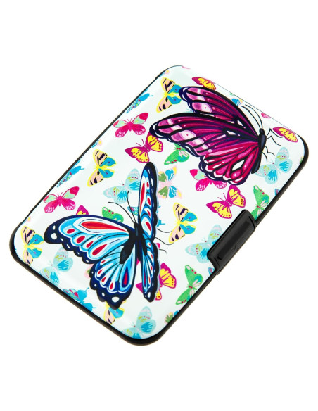 Billetera RFID Compacta Kaabao para Tarjetas - Diseño Mariposa Billetera RFID Compacta Kaabao para Tarjetas - Diseño Mariposa