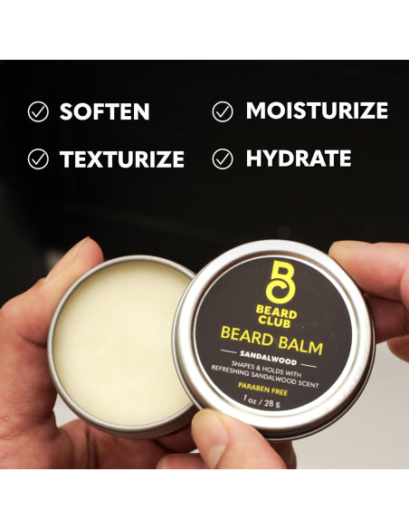 Kit de Crecimiento de Barba The Beard Club - Rodillo, Aceite, Balsamo Kit de Crecimiento de Barba The Beard Club - Rodillo, Aceite, Balsamo