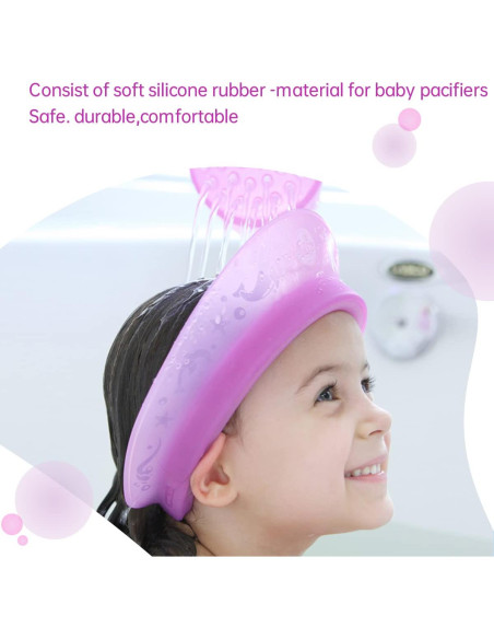 Visera de Baño Kair para Niños y Bebés - Color Púrpura Visera de Baño Kair para Niños y Bebés - Color Púrpura