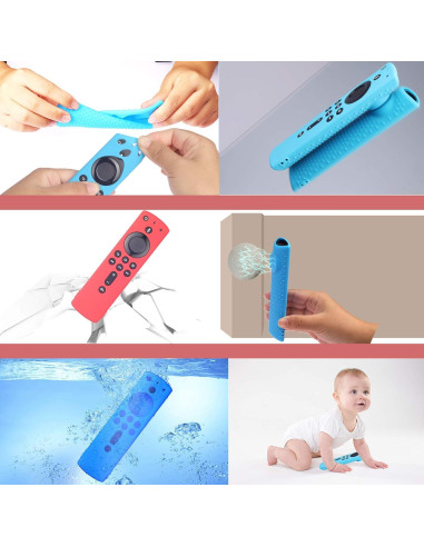 Funda de Silicona para Control Remoto Fire Stick 4K - Azul