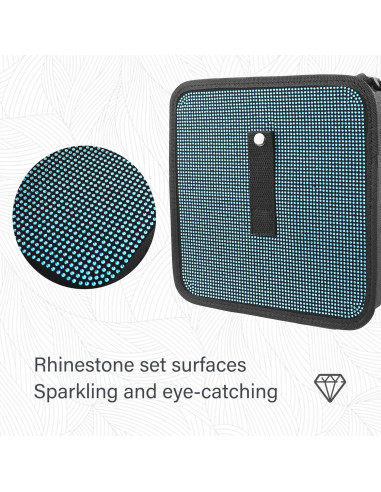 Cubos de Basura Plegables Wedfish para Autos - Azul Brillante