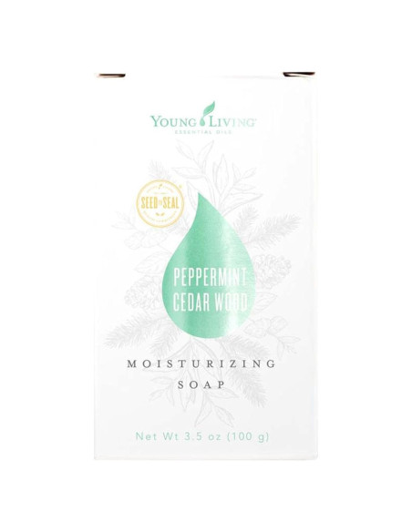 Jabón Hidratante Young Living Menta y Cedro 98 g - Cuidado Piel Jabón Hidratante Young Living Menta y Cedro 98 g - Cuidado Piel