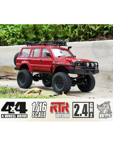 Camión RC WPL C54-1 1:16 4x4 Todo Terreno 20 km/h