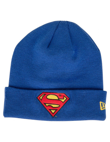 Gorro de Puño Azul Real New Era Superman Licenciado Gorro de Puño Azul Real New Era Superman Licenciado