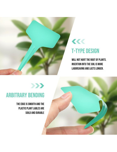 Etiquetas para Plantas 1000 Pcs Yuanling Impermeables
