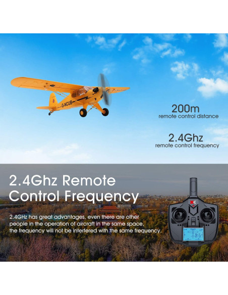 GoolRC Avión RC A160 2.4GHz 5 Canales Acrobacias 3D/6G GoolRC Avión RC A160 2.4GHz 5 Canales Acrobacias 3D/6G