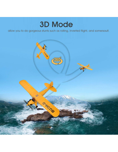GoolRC Avión RC A160 2.4GHz 5 Canales Acrobacias 3D/6G