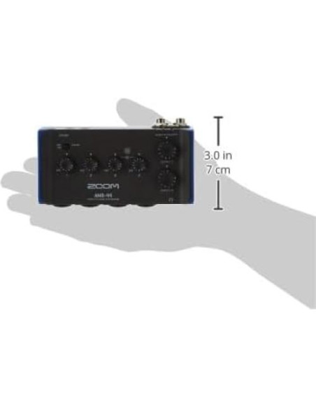 Interfaz de Audio USB Zoom AMS-44, 4 Entradas y Salidas, 24 bits/96 kHz Interfaz de Audio USB Zoom AMS-44, 4 Entradas y Salidas, 24 bits/96 kHz