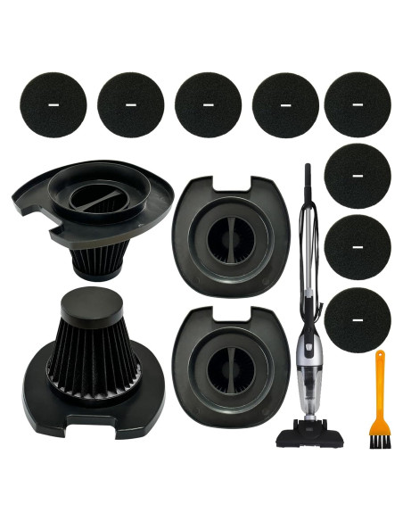 Paquete de 4 Filtros HEPA y Espuma para Aspiradora Black + Decker EV1416 Paquete de 4 Filtros HEPA y Espuma para Aspiradora Black + Decker EV1416