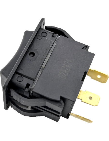 Interruptor de Palanca Sonzrod HY60C 20A/125V - 3 Pines ON-OFF-ON Interruptor de Palanca Sonzrod HY60C 20A/125V - 3 Pines ON-OFF-ON