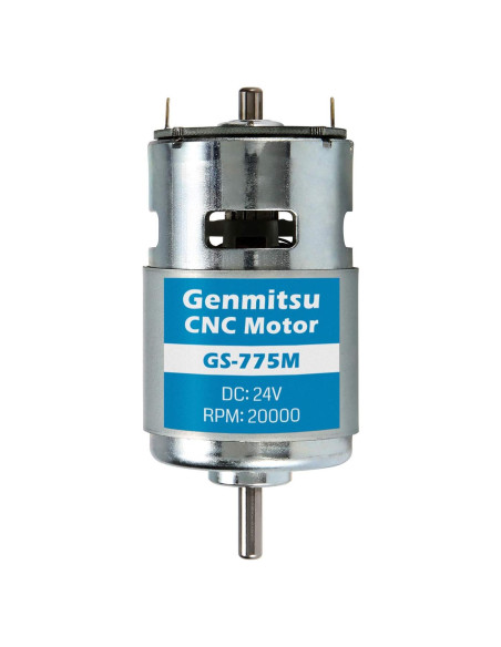 Motor DC Micro Genmitsu GS-775M 24V 20000RPM Doble Rodamiento Motor DC Micro Genmitsu GS-775M 24V 20000RPM Doble Rodamiento