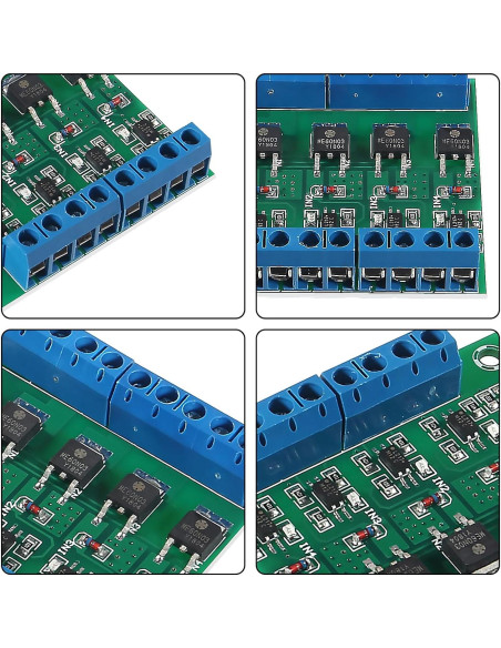 Módulo Controlador MOSFET 4 Canales Coliao 10A PWM 3-27V Módulo Controlador MOSFET 4 Canales Coliao 10A PWM 3-27V