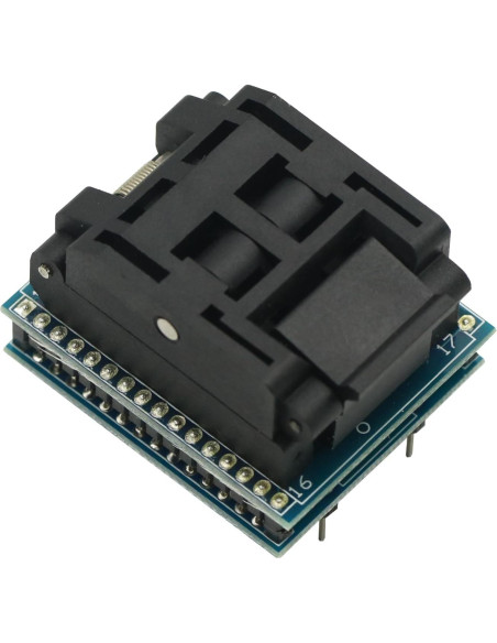 Adaptador de Programador IC TQFP32 a DIP32 GODIYMODULES Adaptador de Programador IC TQFP32 a DIP32 GODIYMODULES