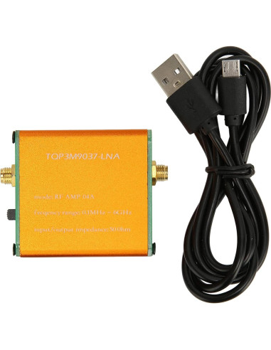 Amplificador de Bajo Ruido LBEC 20dB 0.1MHz-6GHz SMA