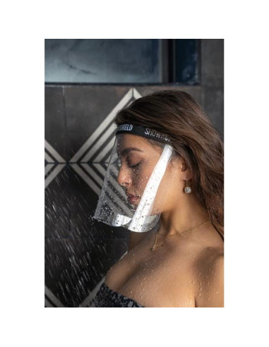ShowrShield Plus - Escudo Facial Reutilizable para Ducha