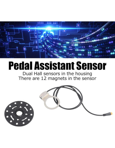 Sensor de Efecto Hall Moofey para Bicicleta - Kit de Asistencia Eléctrica Sensor de Efecto Hall Moofey para Bicicleta - Kit de Asistencia Eléctrica