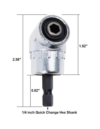 Extensión de Broca Flexible AUTOTOOLHOME 29.2 cm con Adaptador